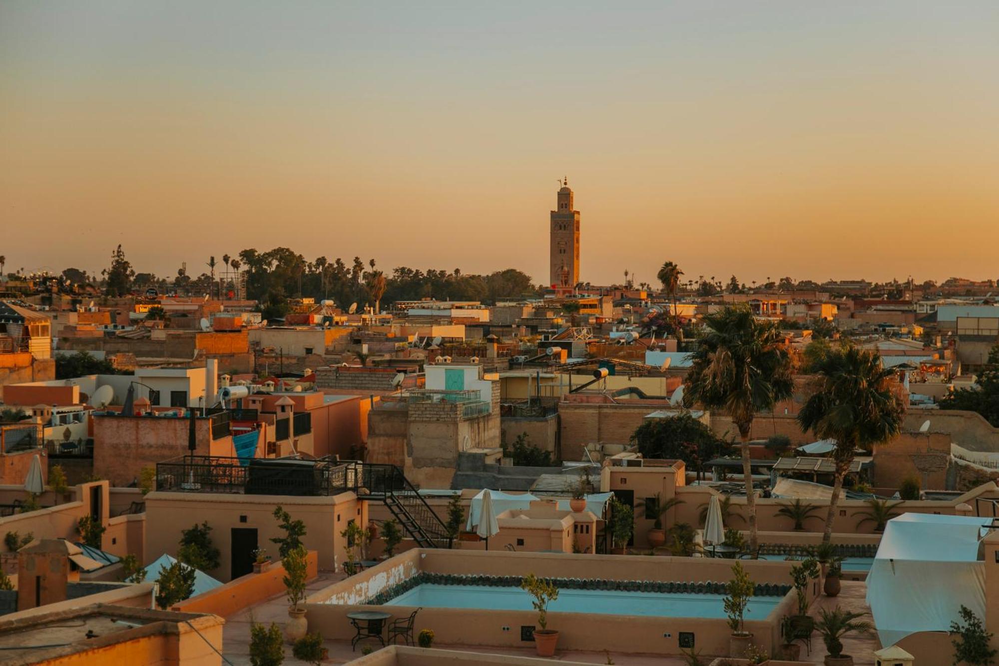 Dar El Qadi Hotel Marrákes Kültér fotó